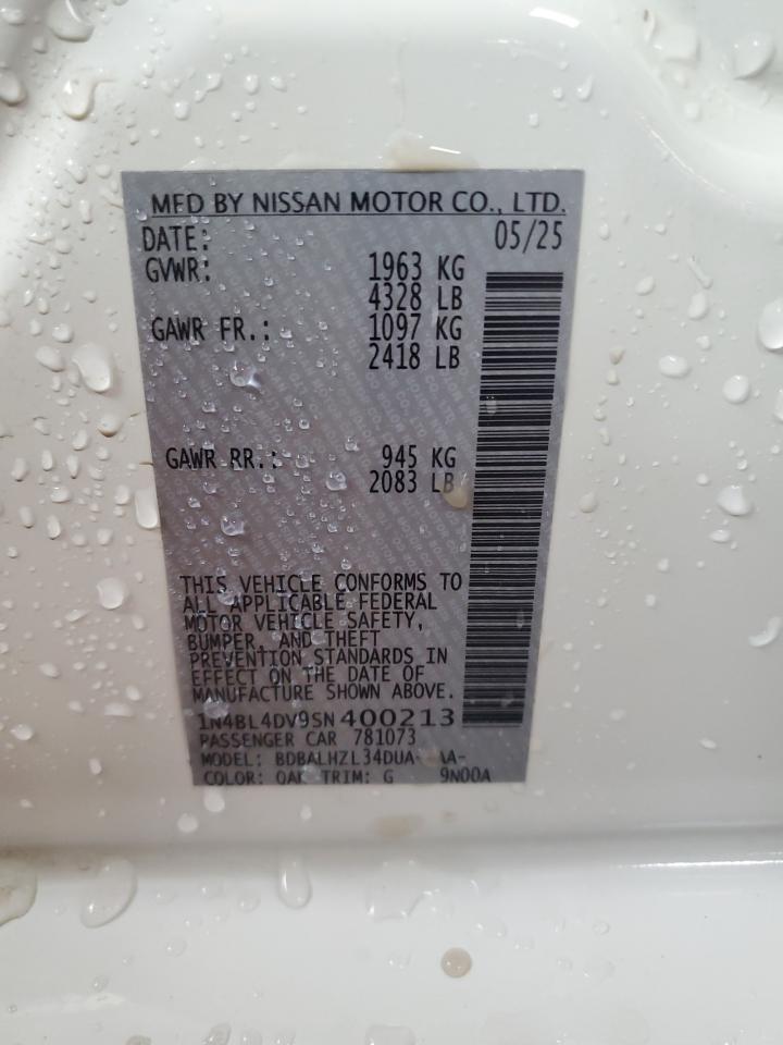2025 NISSAN ALTIMA