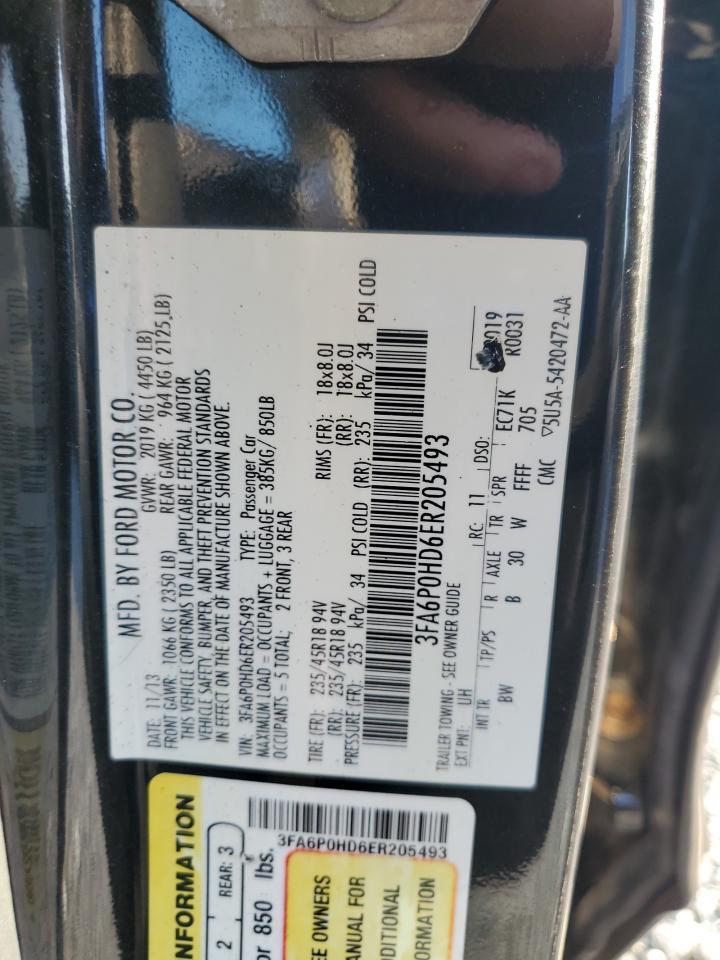 2014 FORD FUSION