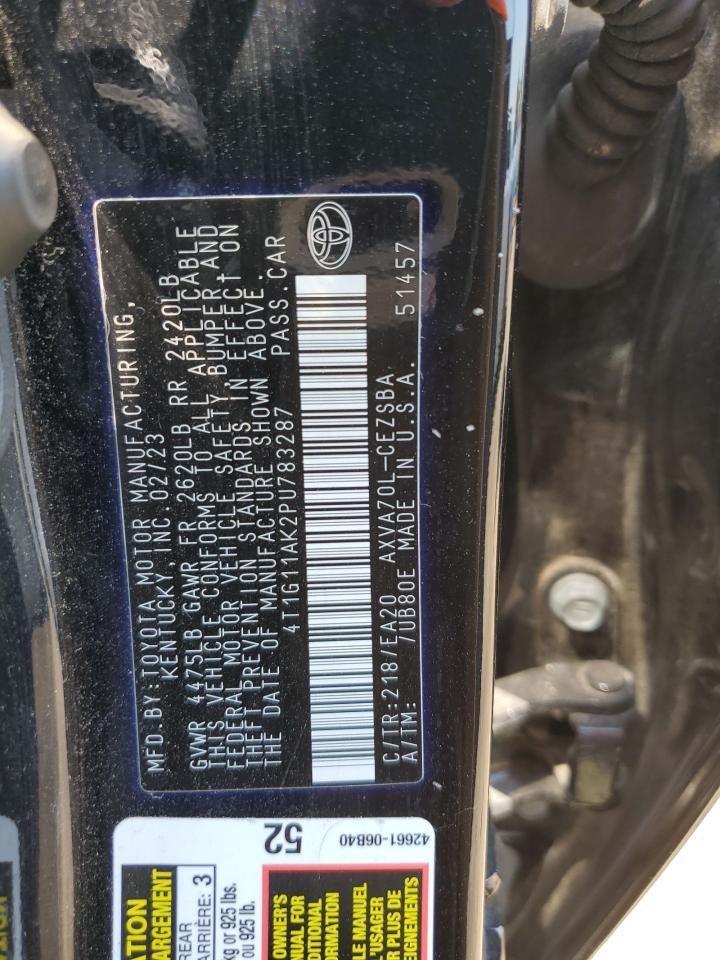 2023 TOYOTA CAMRY