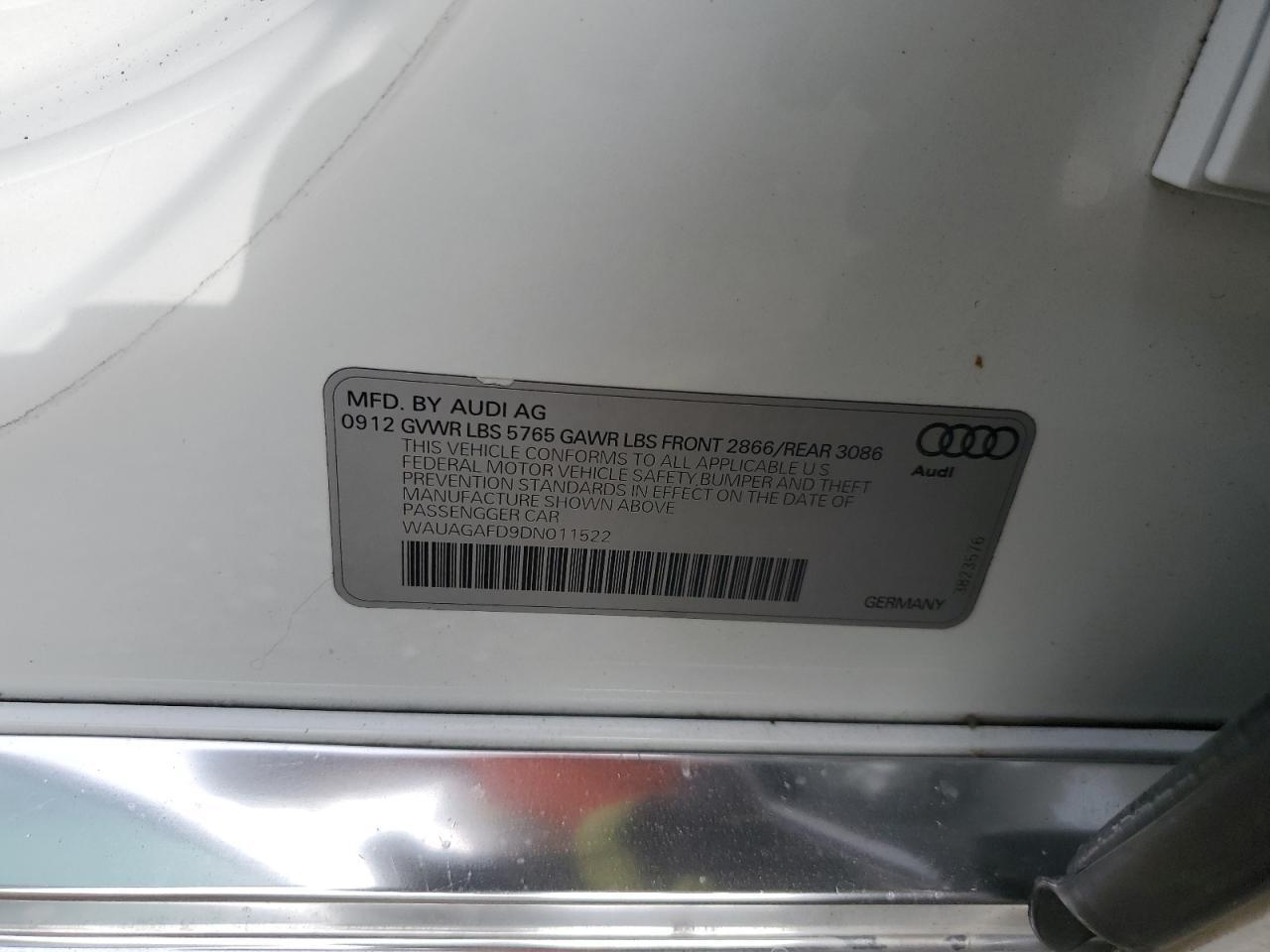 2013 AUDI A8