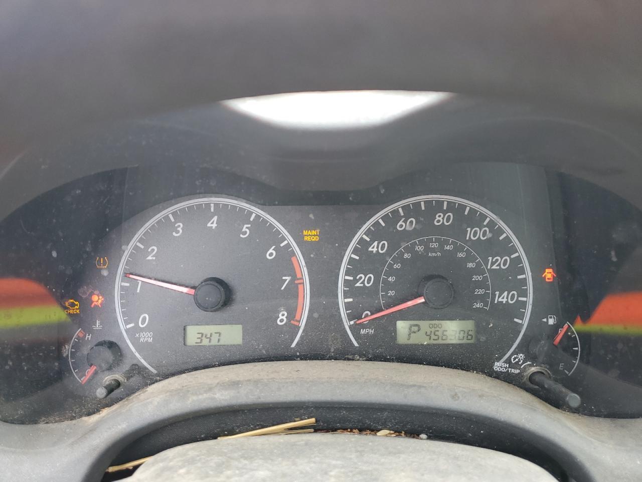 2009 TOYOTA COROLLA