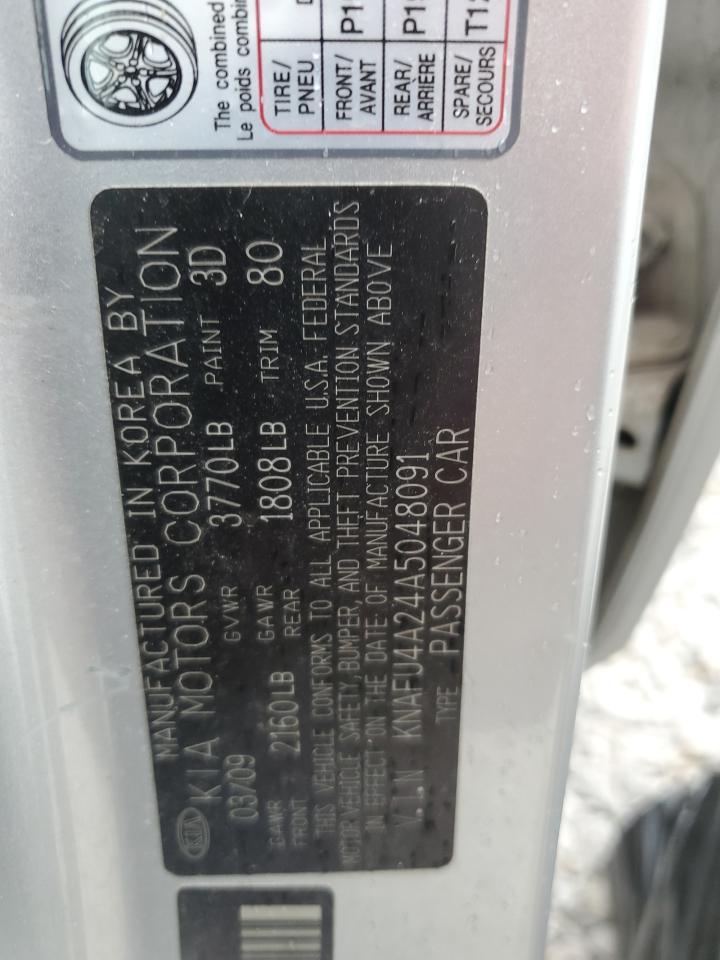 2010 KIA FORTE