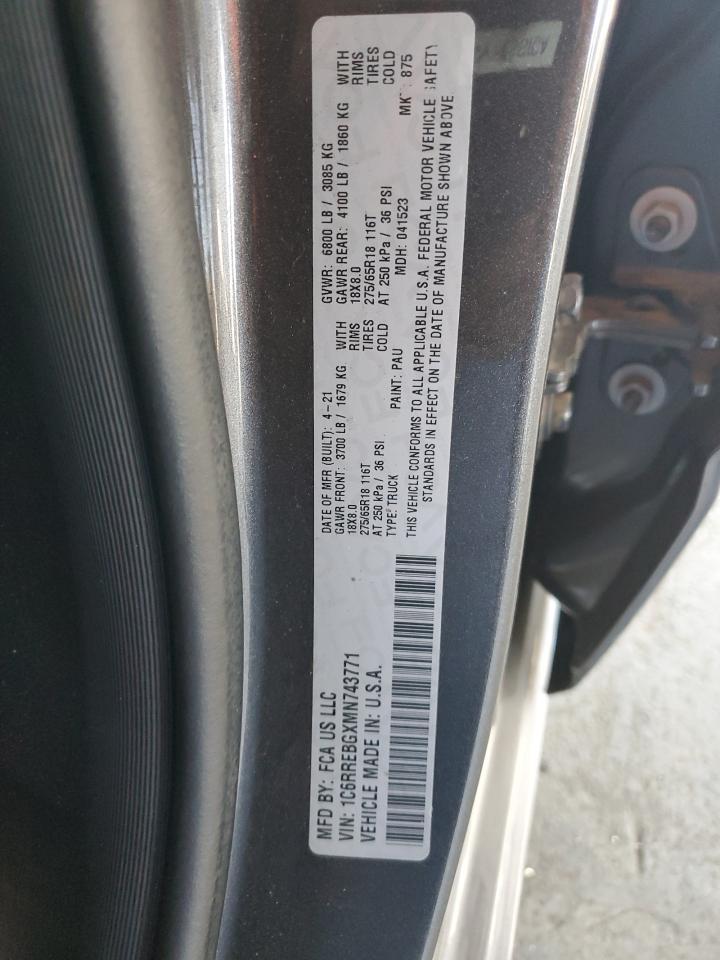 2021 RAM 1500