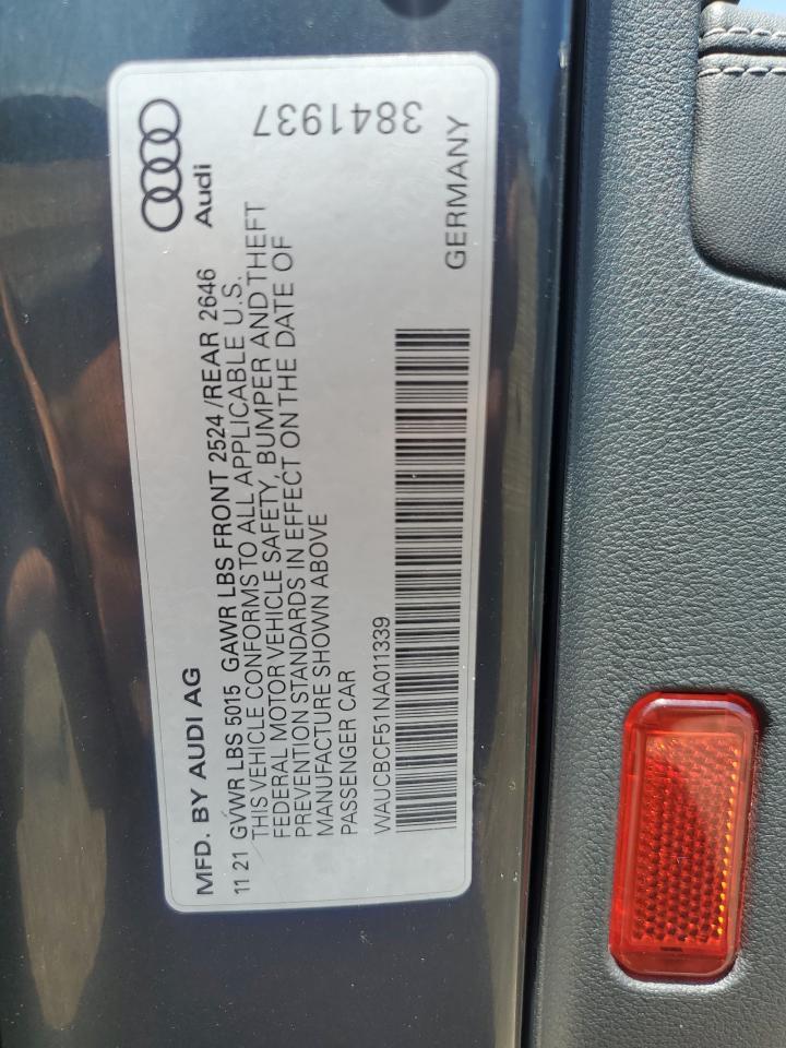 2022 AUDI A5