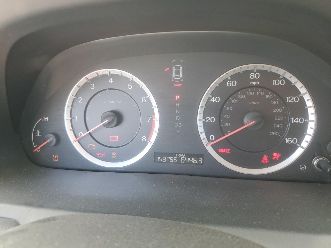 2012 HONDA ACCORD