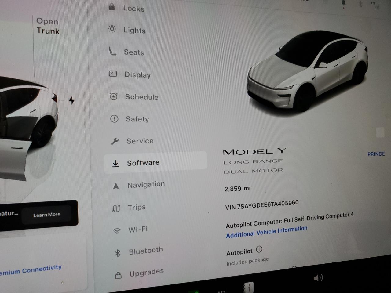 2026 TESLA MODEL Y