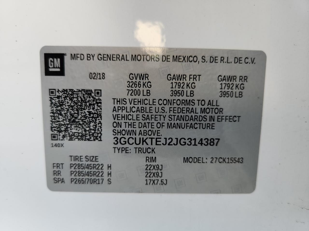 2018 CHEVROLET Silverado