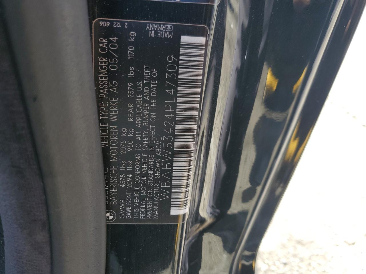 2004 BMW 3 SERIES