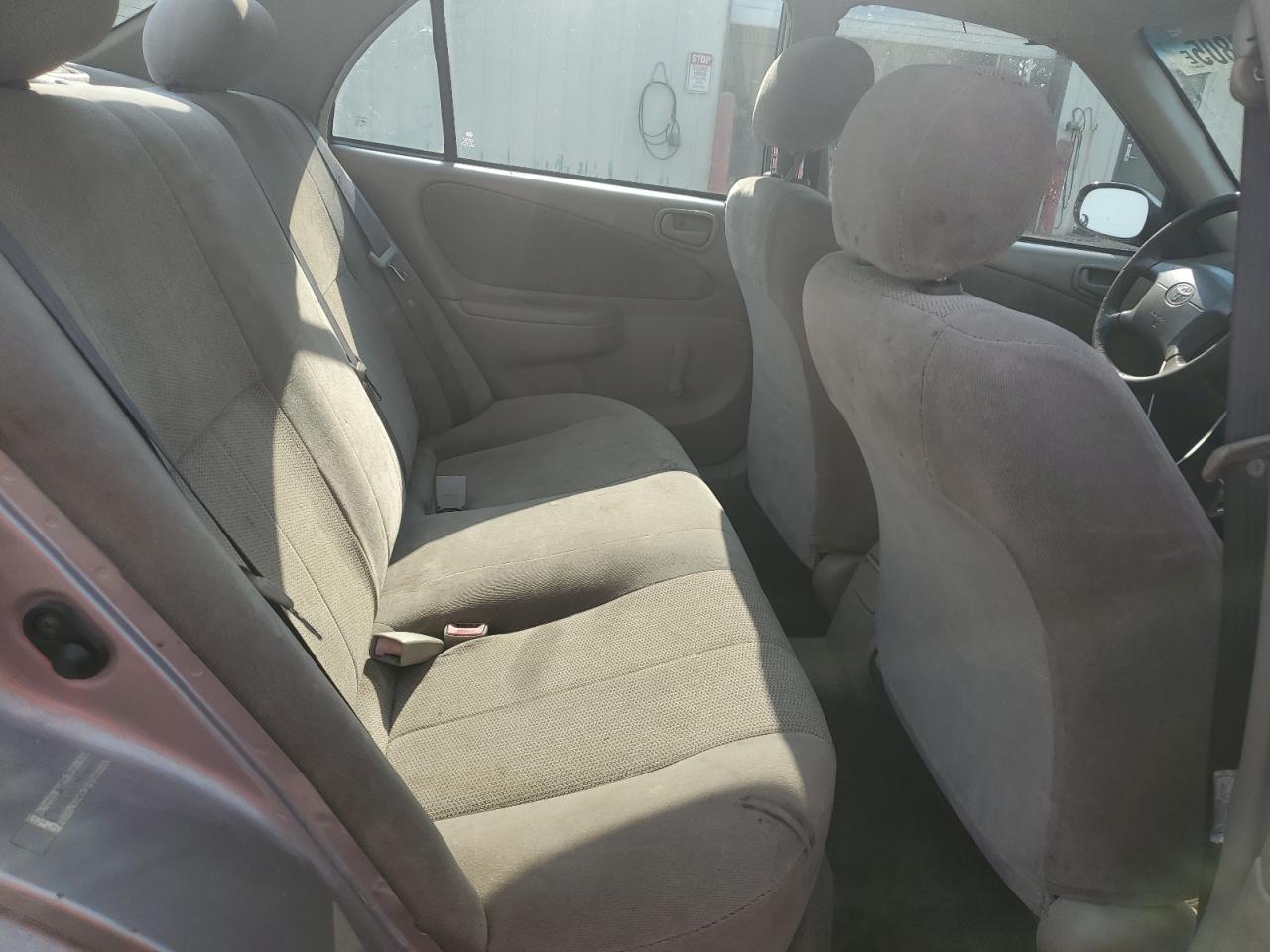 2001 TOYOTA COROLLA