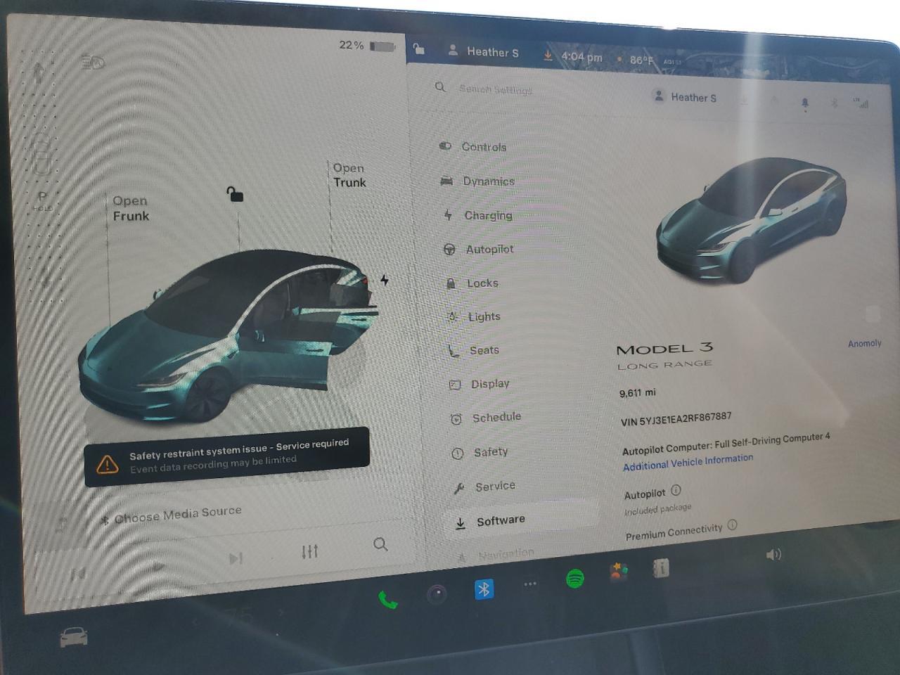 2024 TESLA MODEL 3