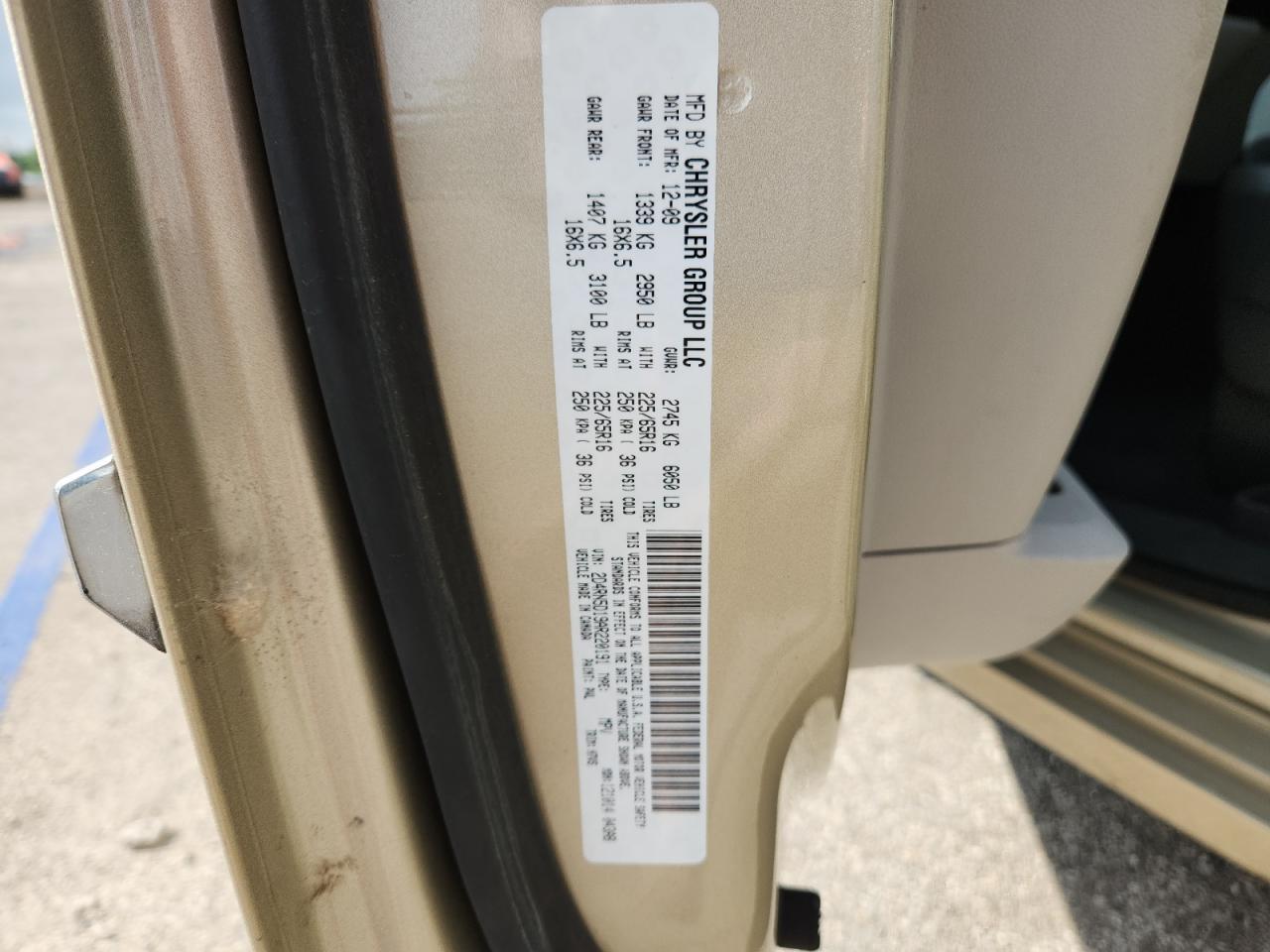 2010 DODGE GRAND CARAVAN
