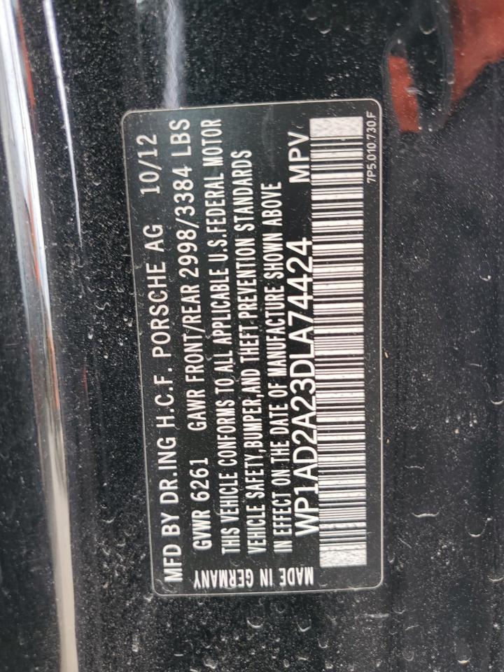 2013 PORSCHE CAYENNE