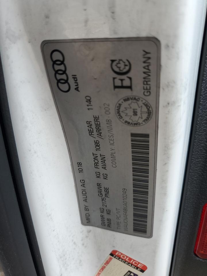 2019 AUDI A4