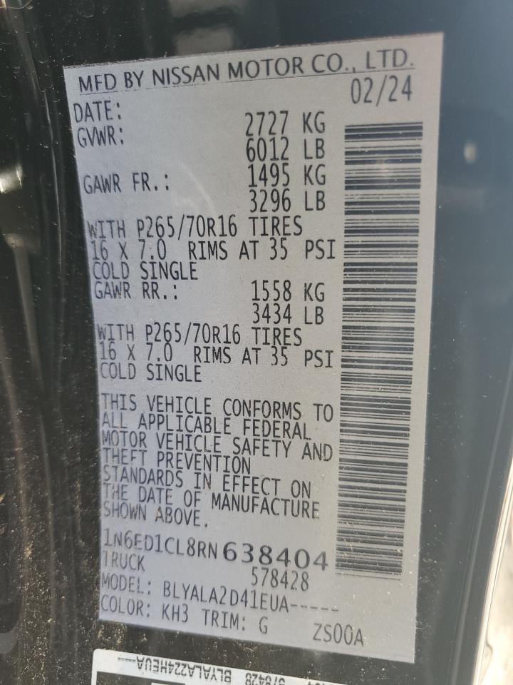 2024 NISSAN Frontier