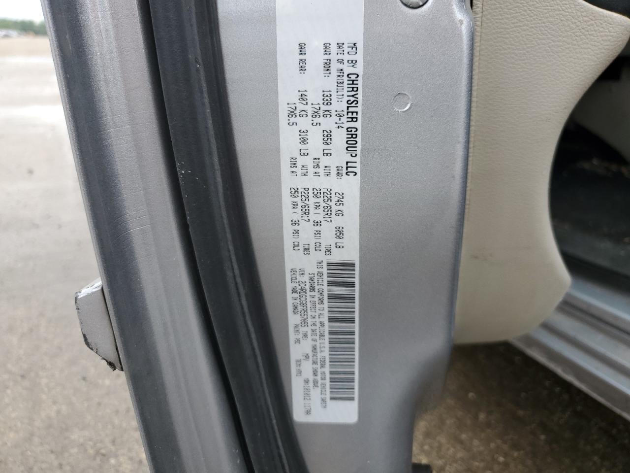 2015 DODGE GRAND CARAVAN