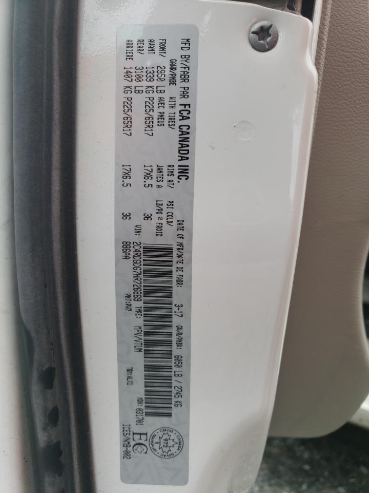 2017 DODGE GRAND CARAVAN