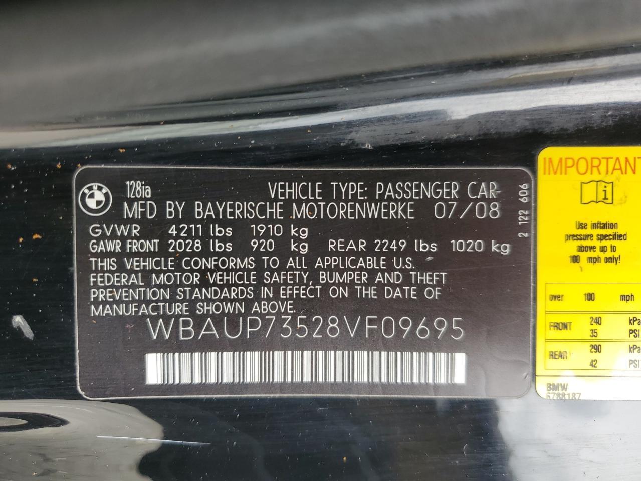 2008 BMW 1 Series