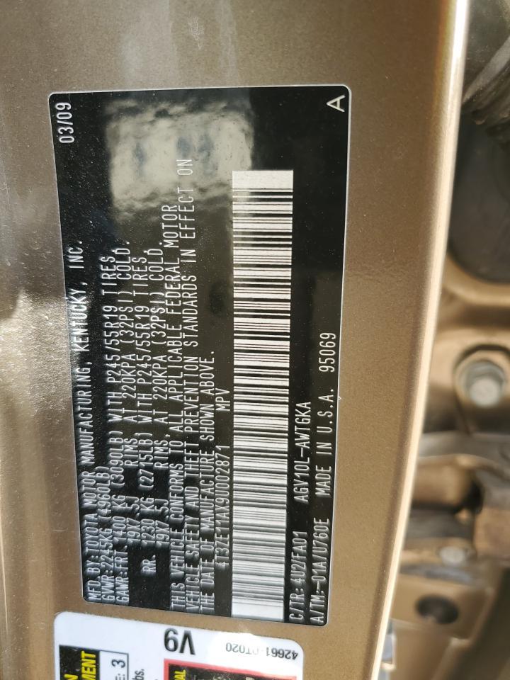 2009 TOYOTA VENZA