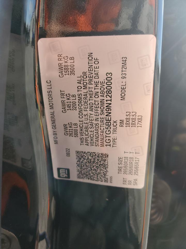 2022 GMC CANYON