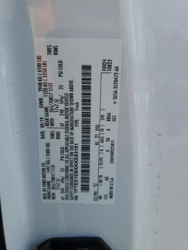 2019 FORD F-150