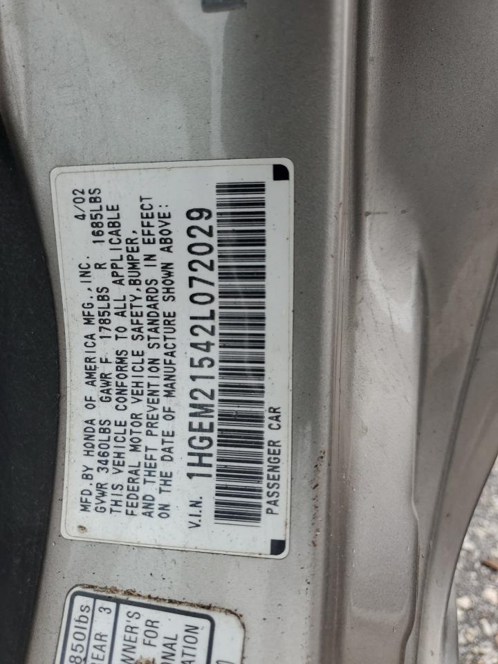 2002 HONDA CIVIC