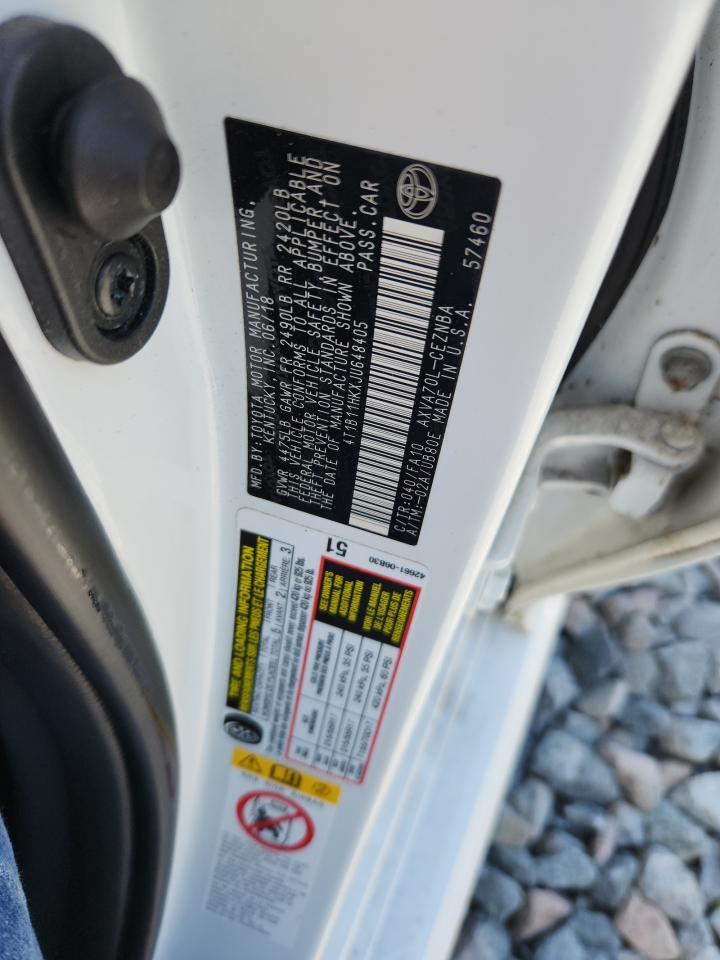 2018 TOYOTA CAMRY