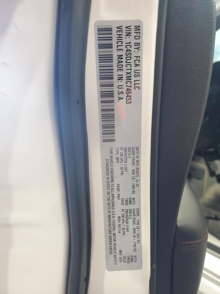 2021 DODGE DURANGO