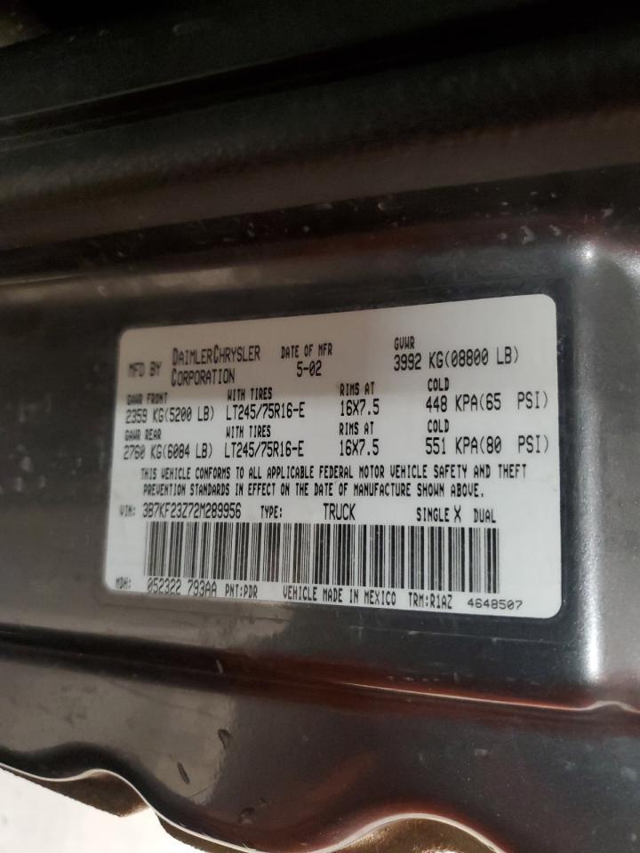 2002 DODGE Ram 2500