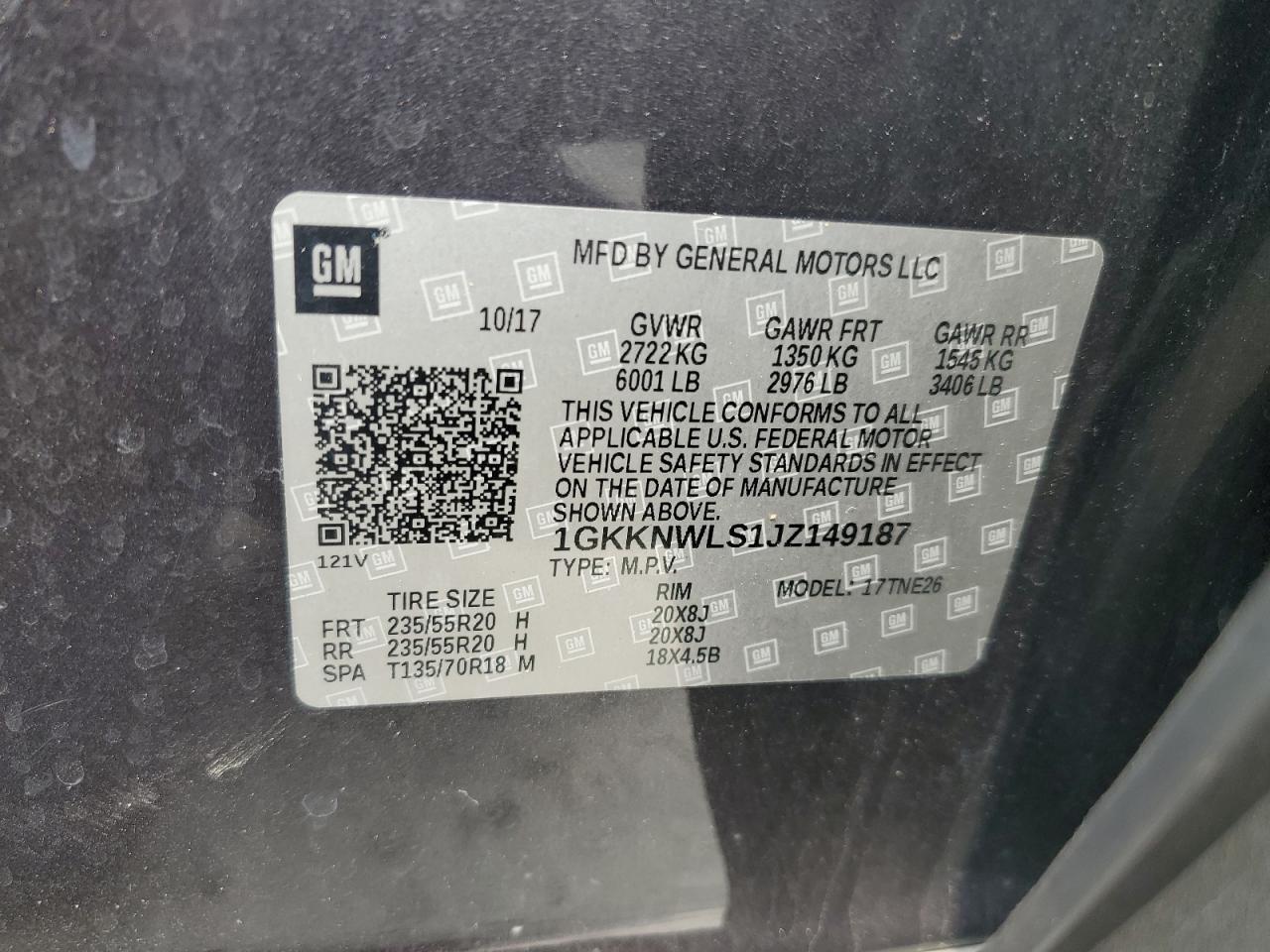 2018 GMC ACADIA