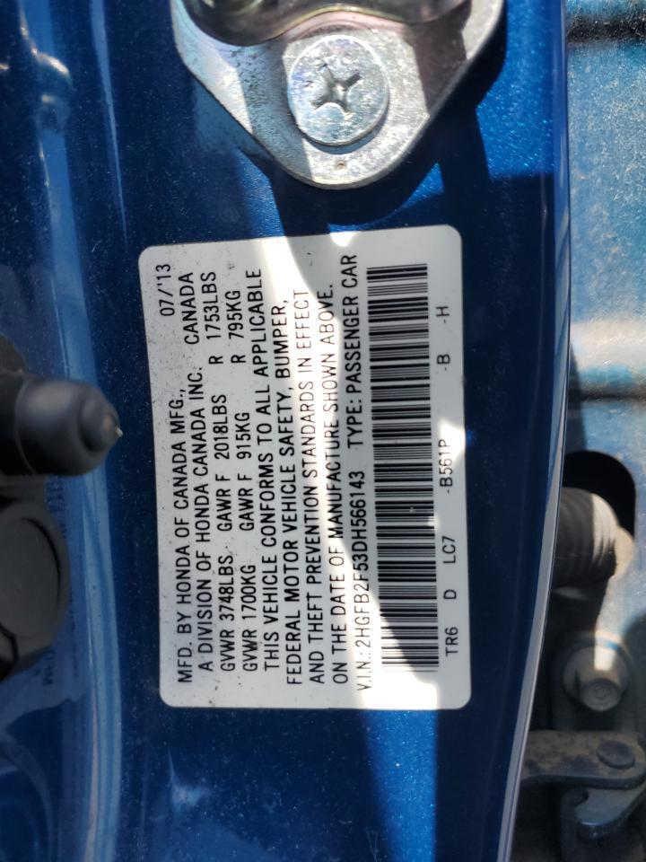 2013 HONDA CIVIC