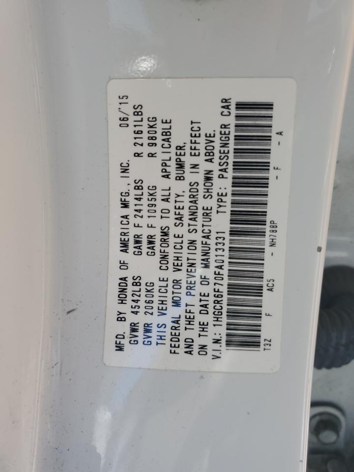 2015 HONDA ACCORD