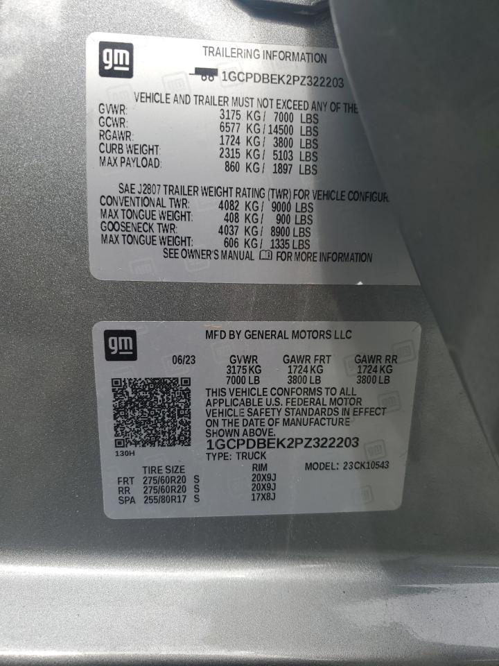 2023 CHEVROLET Silverado