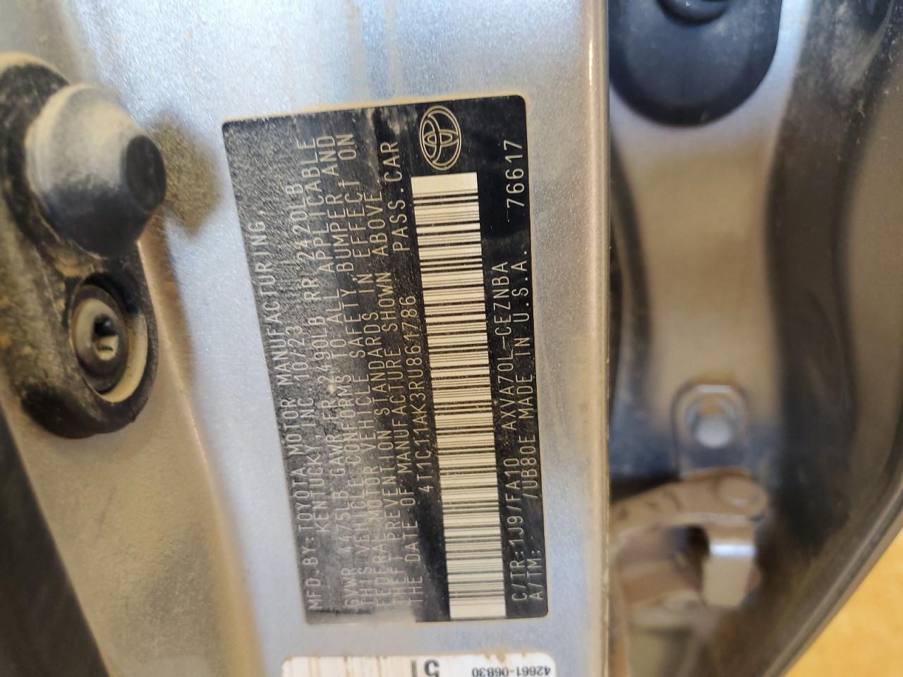 2024 TOYOTA CAMRY