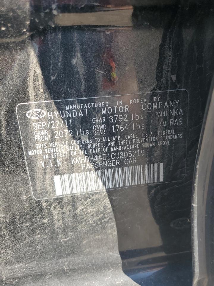 2012 HYUNDAI ELANTRA