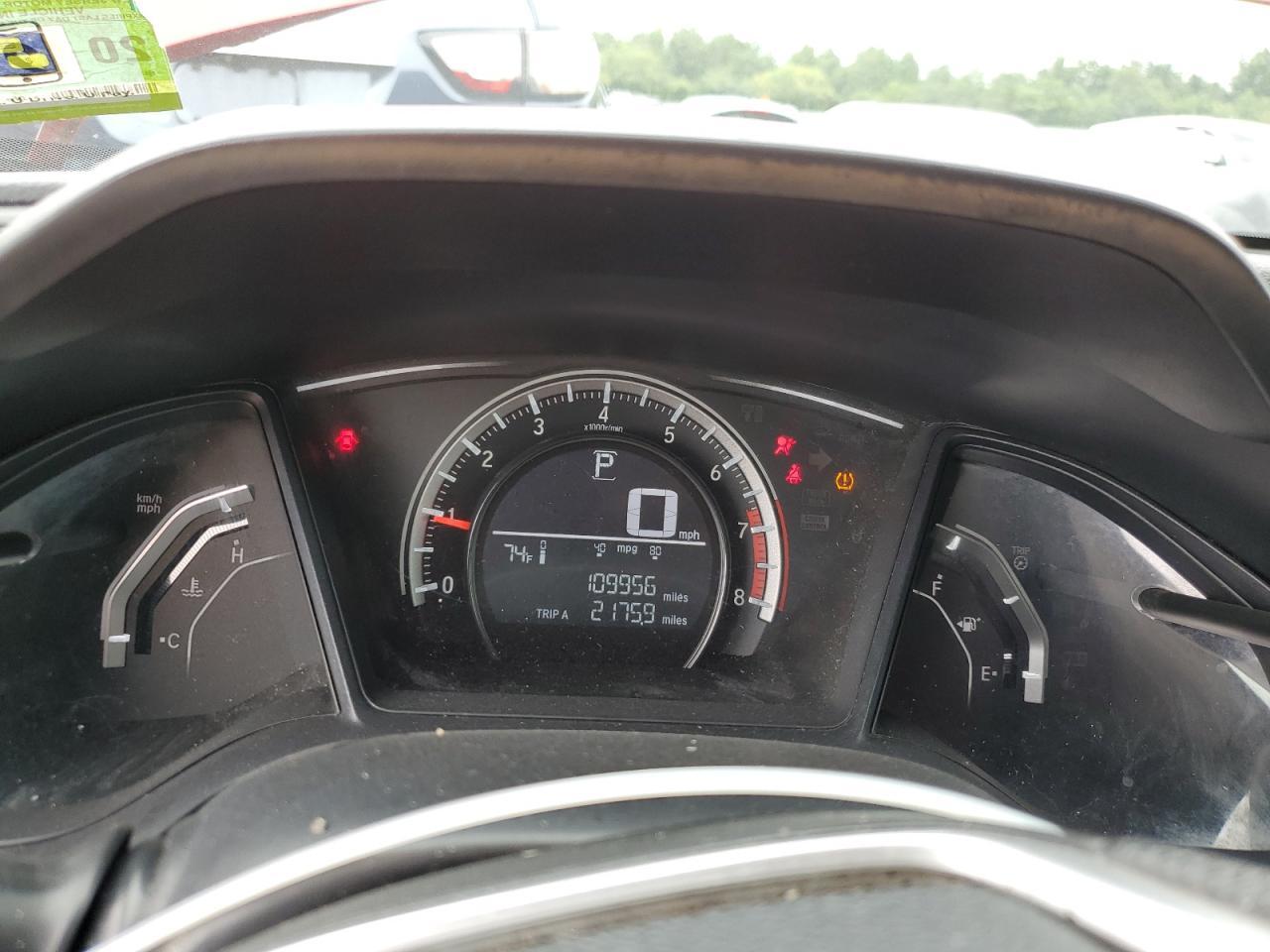 2016 HONDA CIVIC