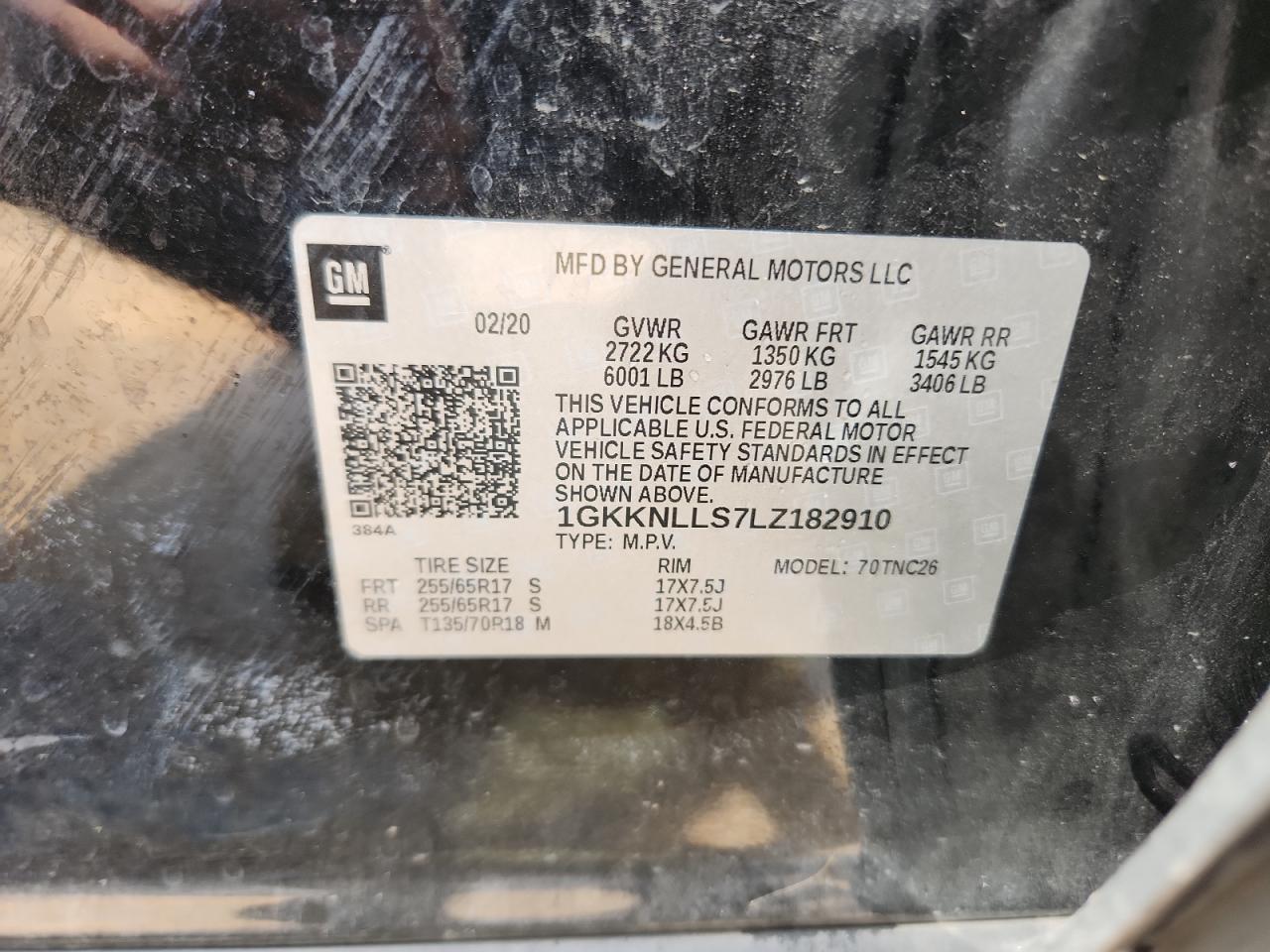 2020 GMC ACADIA