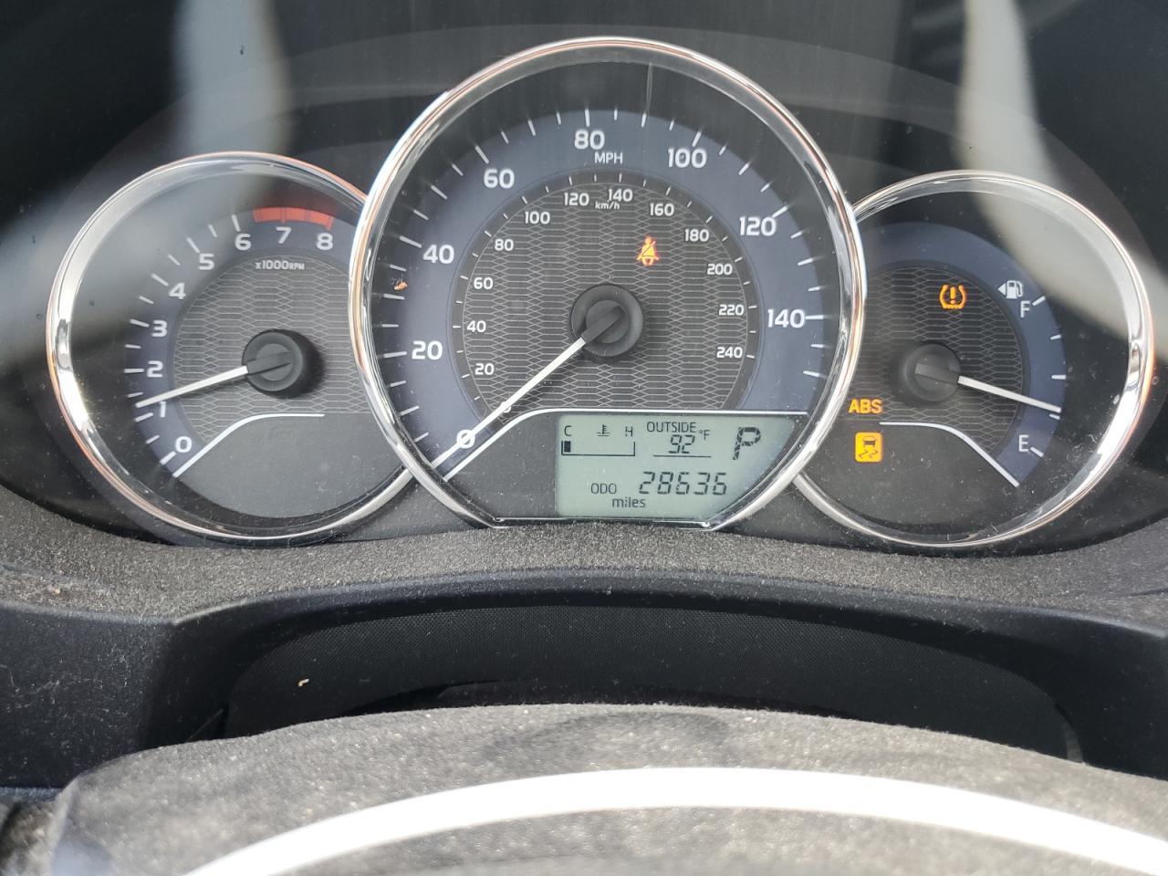 2015 TOYOTA COROLLA