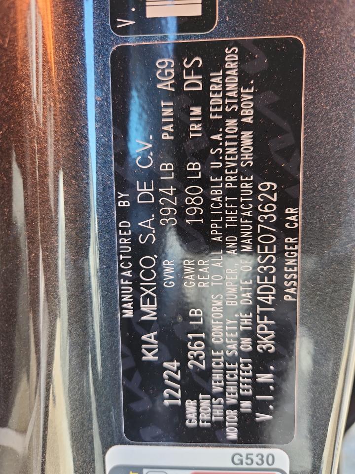 2025 KIA K4