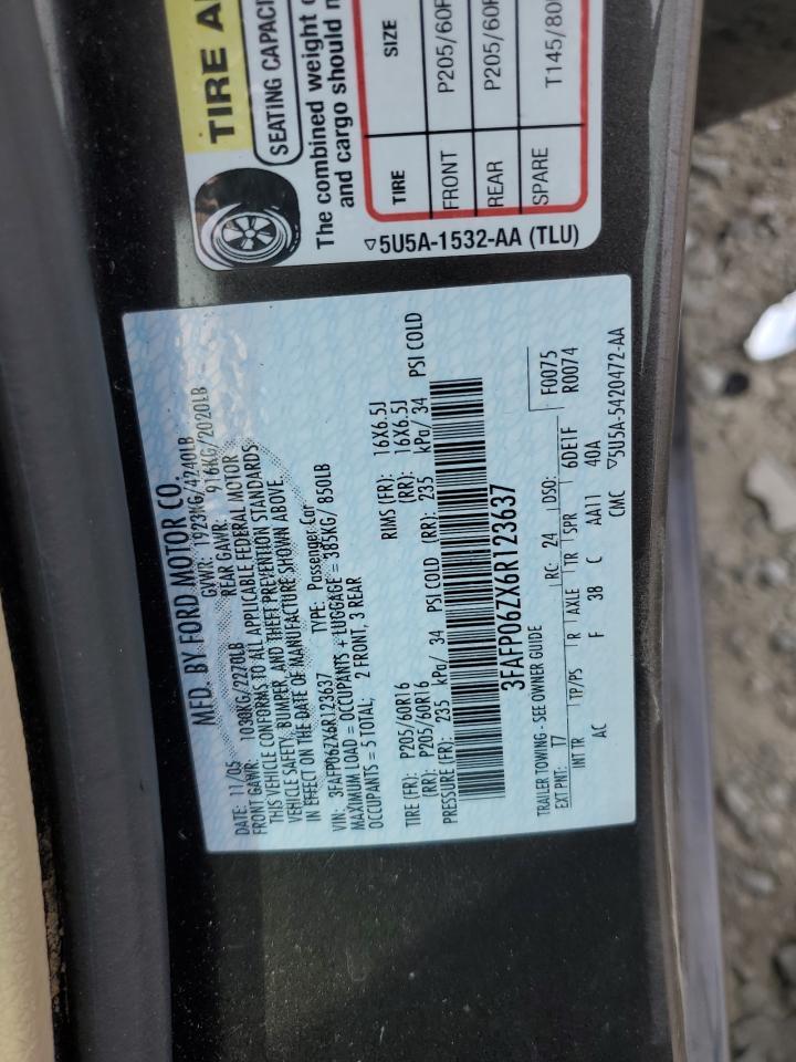 2006 FORD FUSION