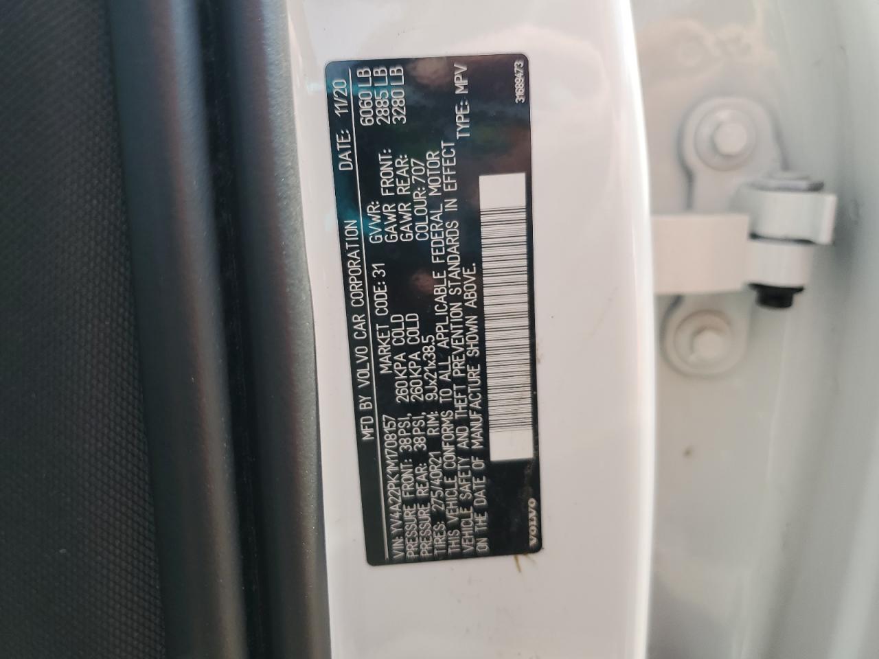 2021 VOLVO XC90