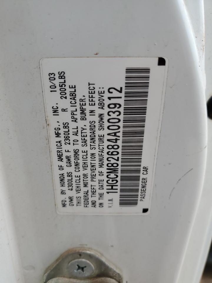 2004 HONDA ACCORD