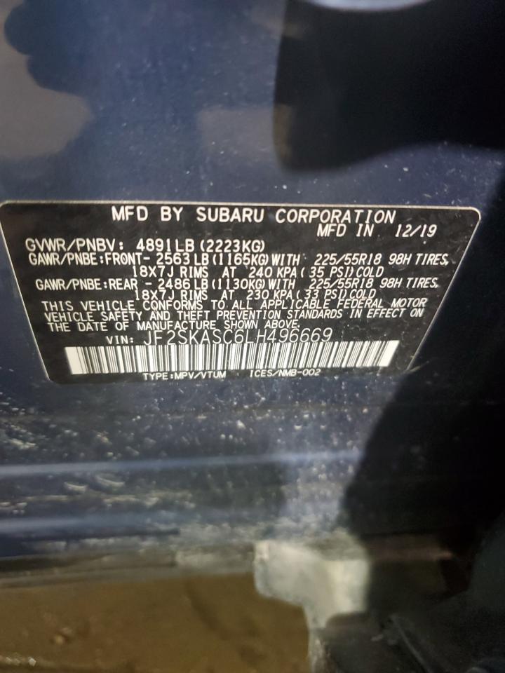 2020 SUBARU FORESTER