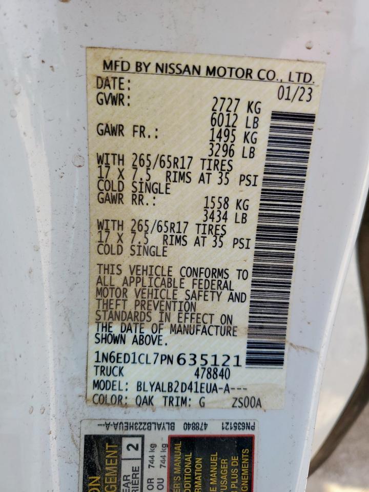 2023 NISSAN Frontier