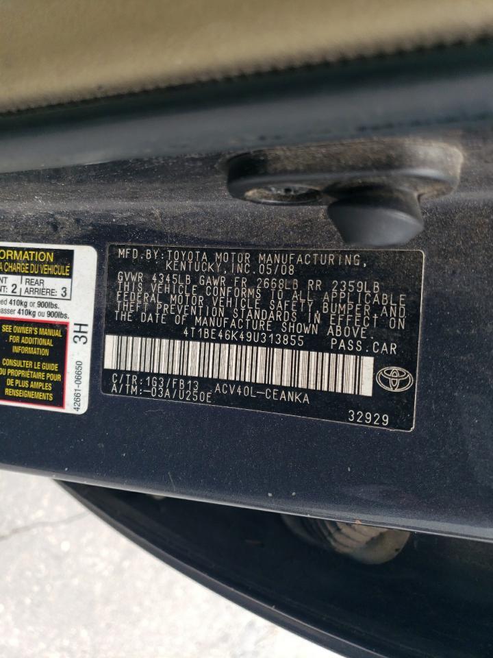 2009 TOYOTA CAMRY