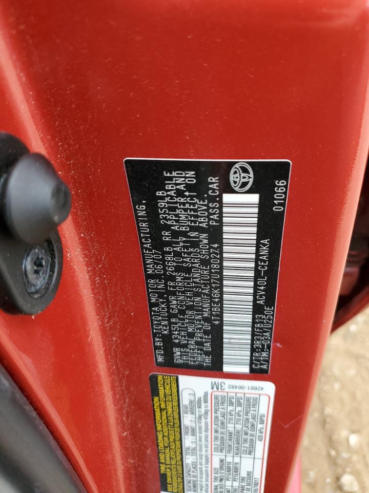 2007 TOYOTA CAMRY