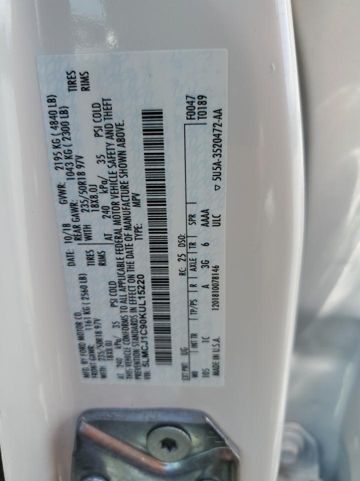 2019 LINCOLN MKC