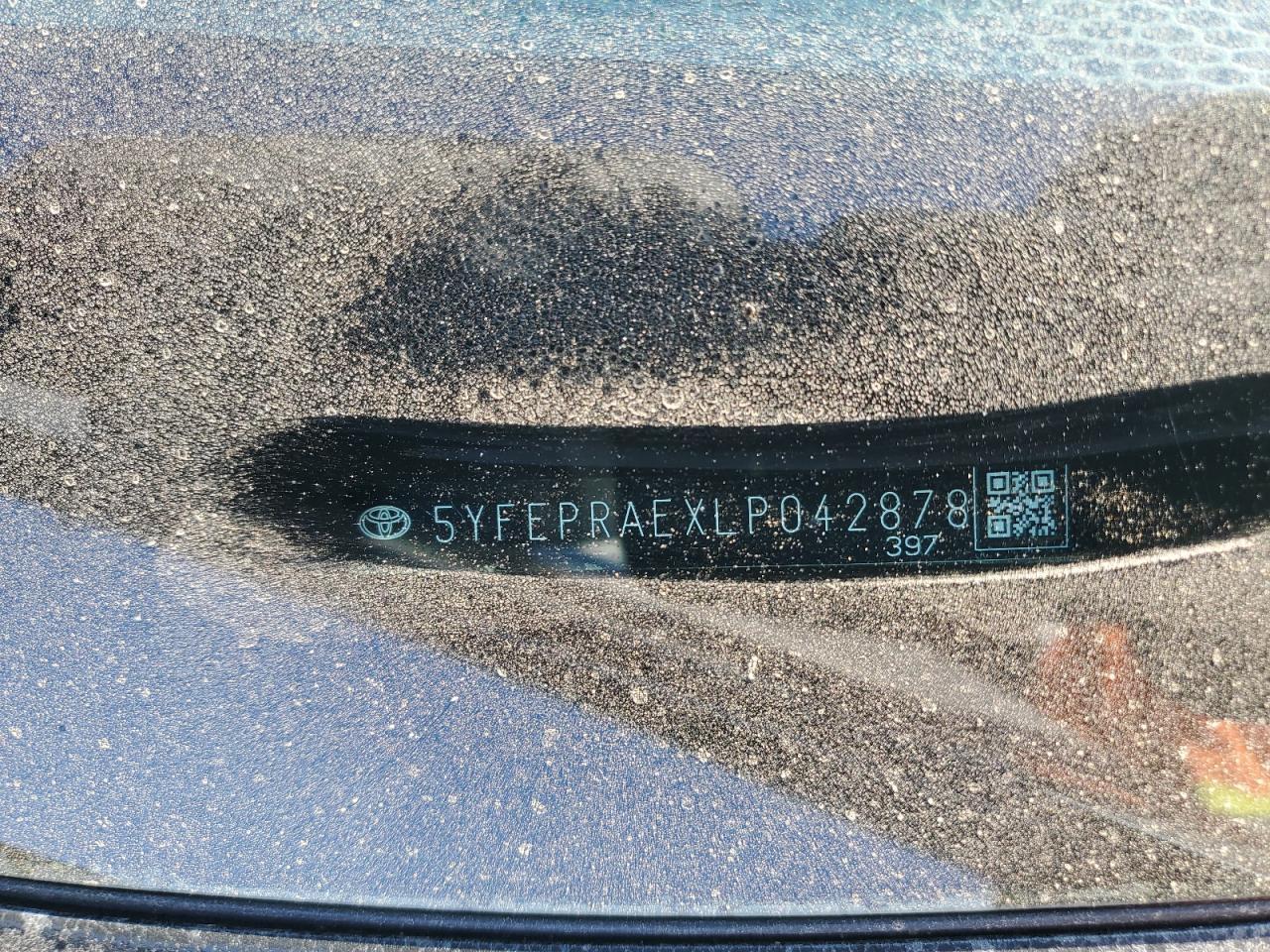 2020 TOYOTA COROLLA