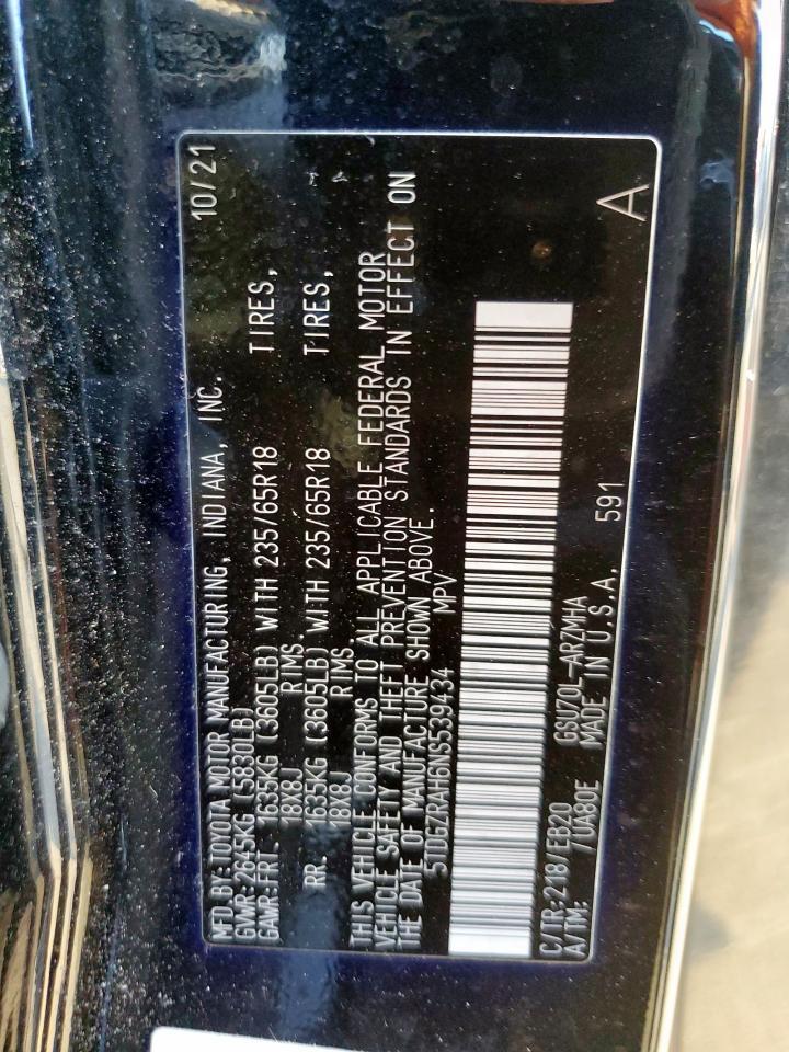2022 TOYOTA HIGHLANDER