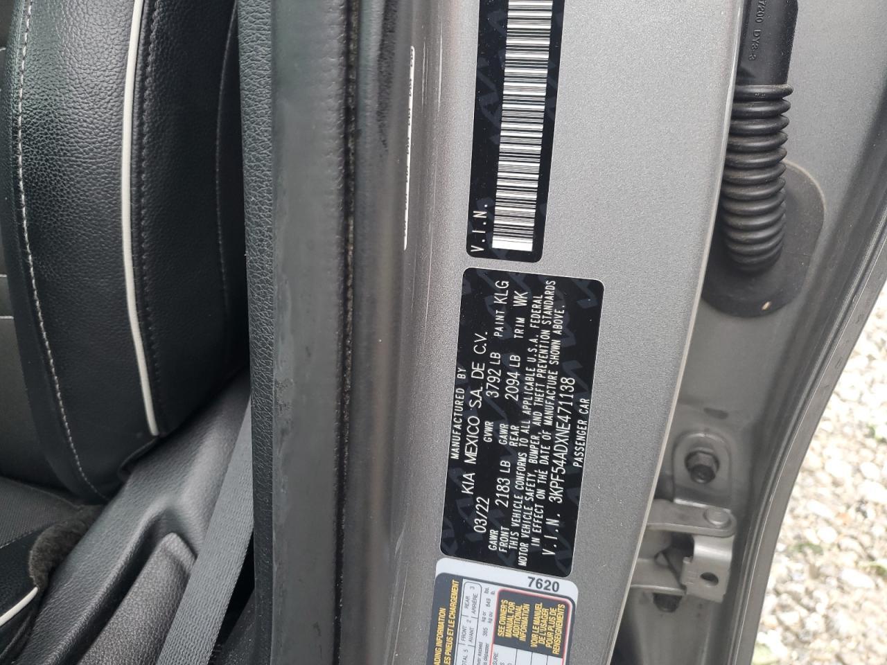 2022 KIA FORTE