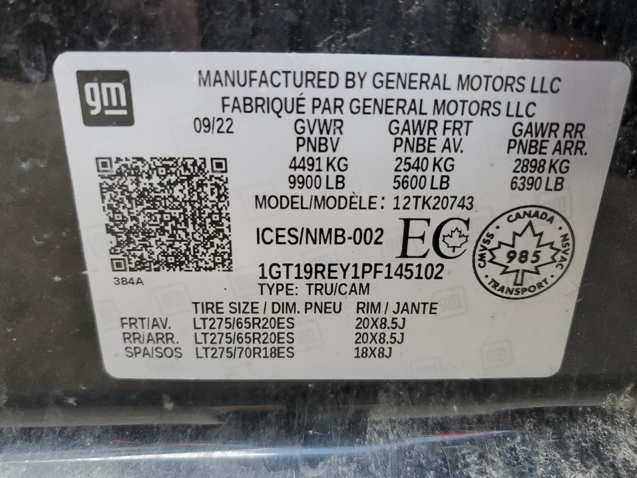 2023 GMC Sierra
